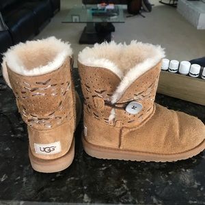 UGG Bailey Button Tehuano Boots - Size 13